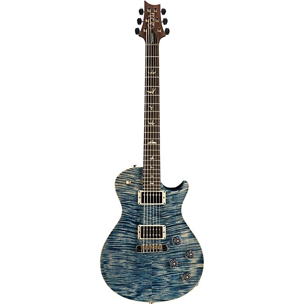 PRS Tremonti Baritone LTD with Stained Maple Neck Electric Guitar Faded Whale Blue