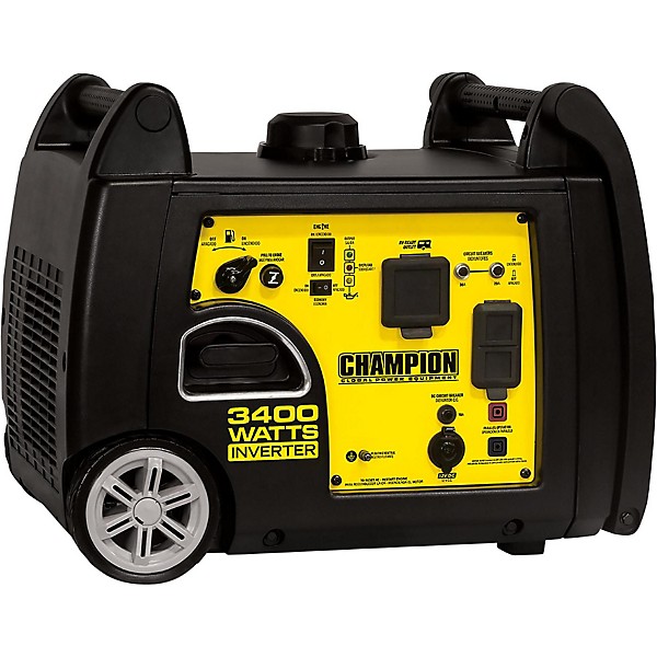 Champion Power Equipment 3100/3400 Watt Portable Gas-Powered Inverter Generator