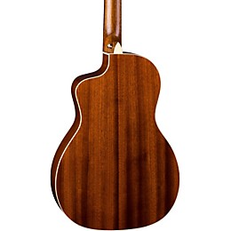 Luna Heartsong Parlor with USB Acoustic-Electric Guitar Natural