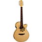 Open Box Luna Fauna Butterfly-Acoustic Electric Guitar Level 1 Natural