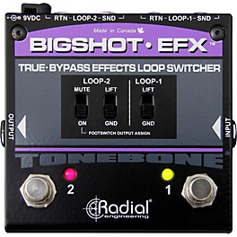 Radial Engineering BigShot EFX Effects Loop Switcher Pedal