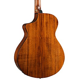 Breedlove Pursuit Exotic Concert CE Koa-Koa Acoustic-Electric Guitar Gloss Natural