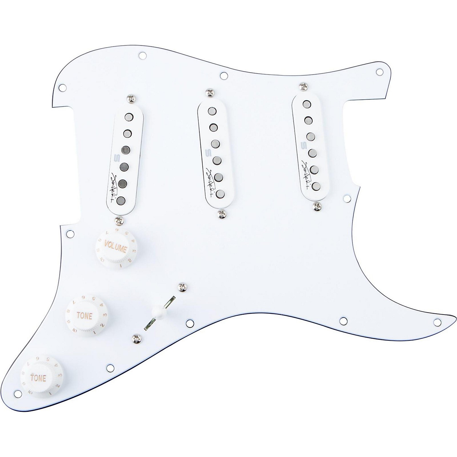 Seymour Duncan Hendrix Loaded Prewired Pickguard White | Guitar Center