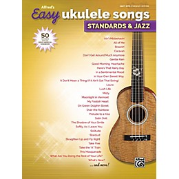 Alfred Alfred's Easy Ukulele Songs: Standards & Jazz Easy Hits Ukulele Songbook