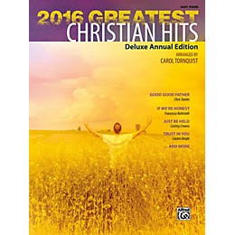 Alfred 2016 Greatest Christian Hits Easy Piano Songbook