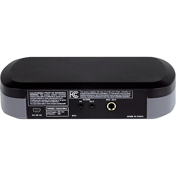 Open Box VocoPro TabletOke Karaoke Mixer Level 2 Regular 190839665836