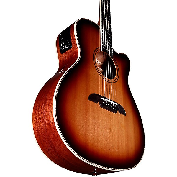 Alvarez AFH600CESHB OM/Folk Cutaway Acoustic-Electric Guitar