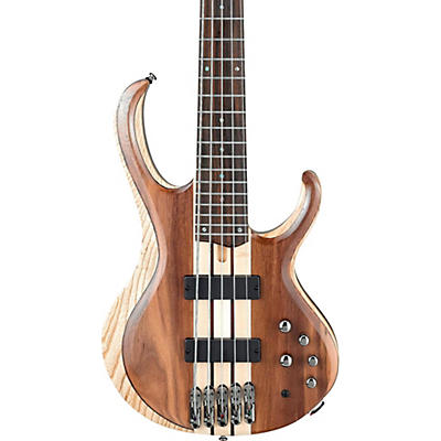 Ibanez Btb745 5-String Electric Bass Guitar Low Gloss Natural for sale