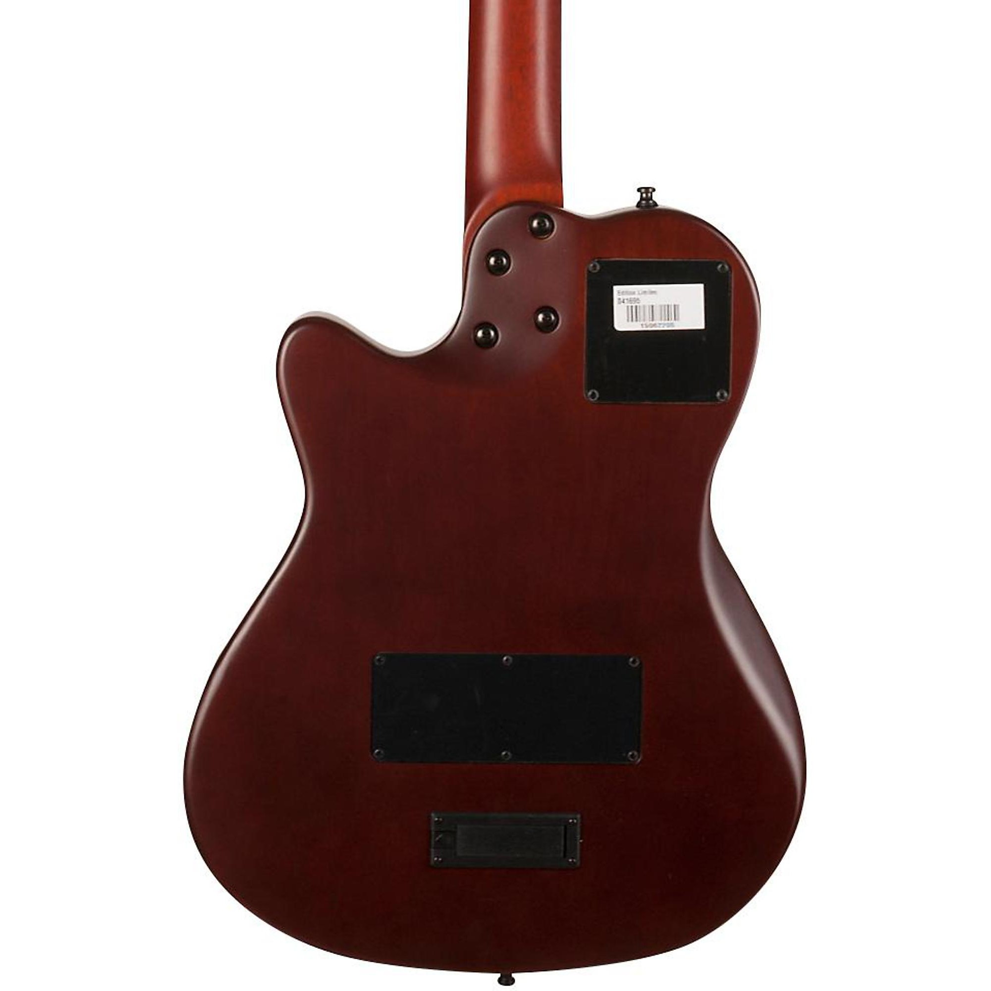 ギター Godin Multiac Nylon Encore Burnt Umber Godin Multiac Mundial Nylon-String Acoustic-Electric Guitar
