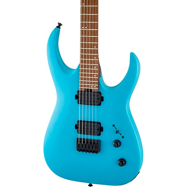 Jackson Pro Series Misha Mansoor Juggernaut HT6 Electric Guitar Matte Blue Frost