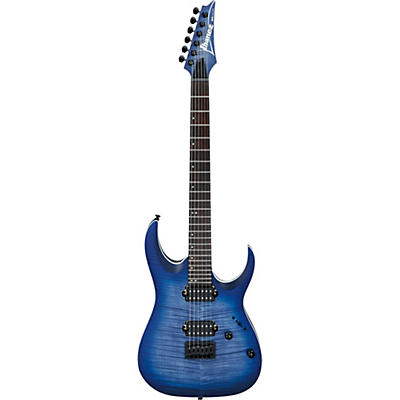 Ibanez Rga Series Rga42fm Electric Guitar Flat Blue Lagoon Burst for sale