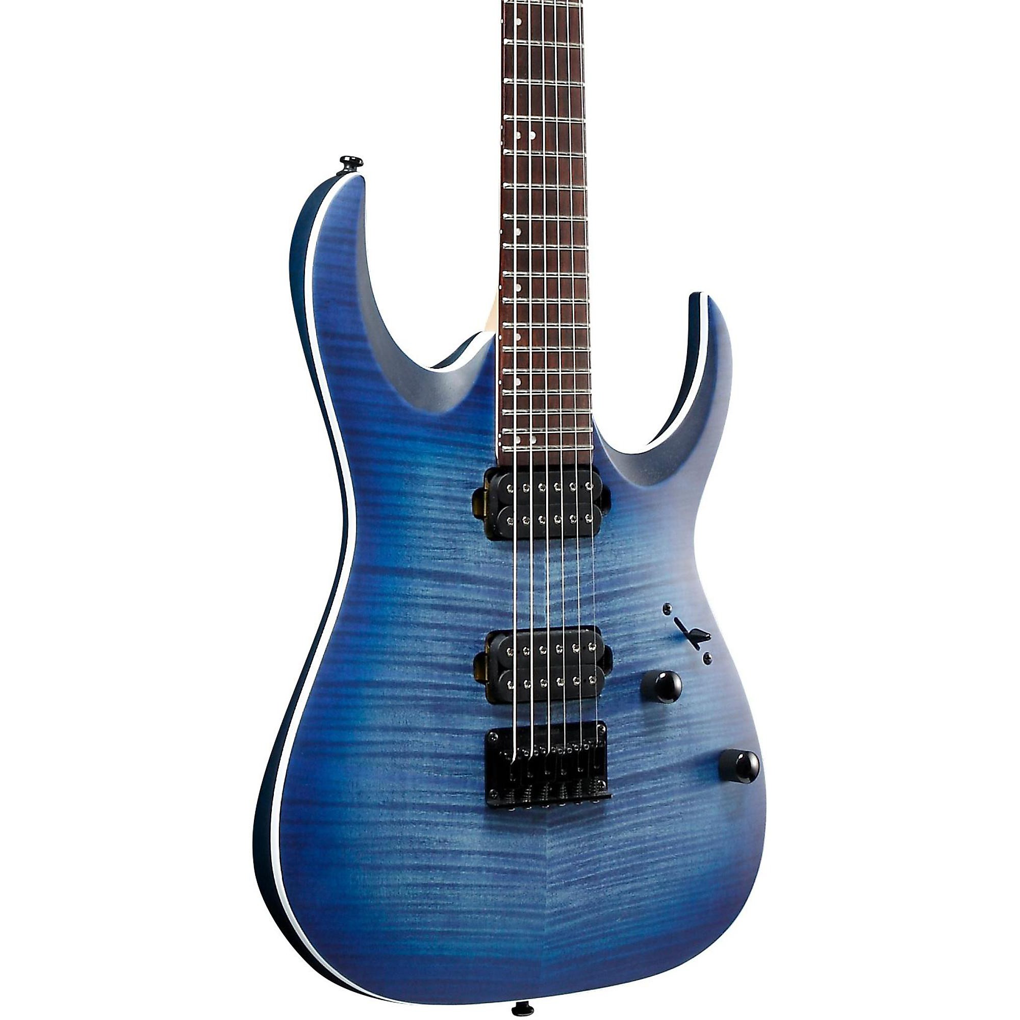 Guitare IBANEZ RGA42FM-BLF Blue Lagoon Burst Flat - Danett Music