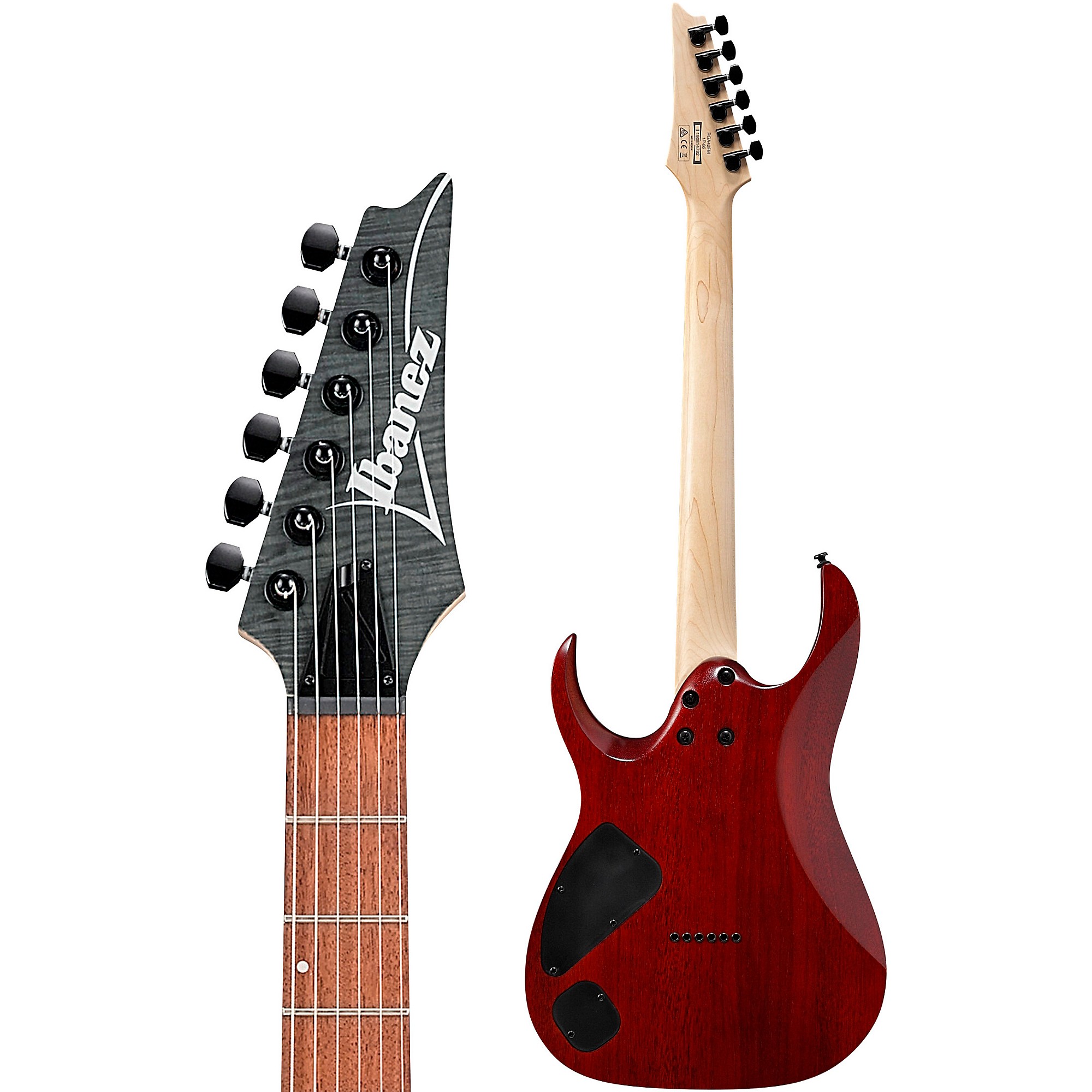 ギター Ibanez RGA42FML (Transparent Gray Flat) Ibanez Standard RGA42FM - Transparent Gray Flat | Sweetwater