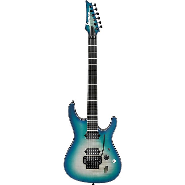 Ibanez S Iron Label SIX6DFM Electric Guitar Blue Space Burst