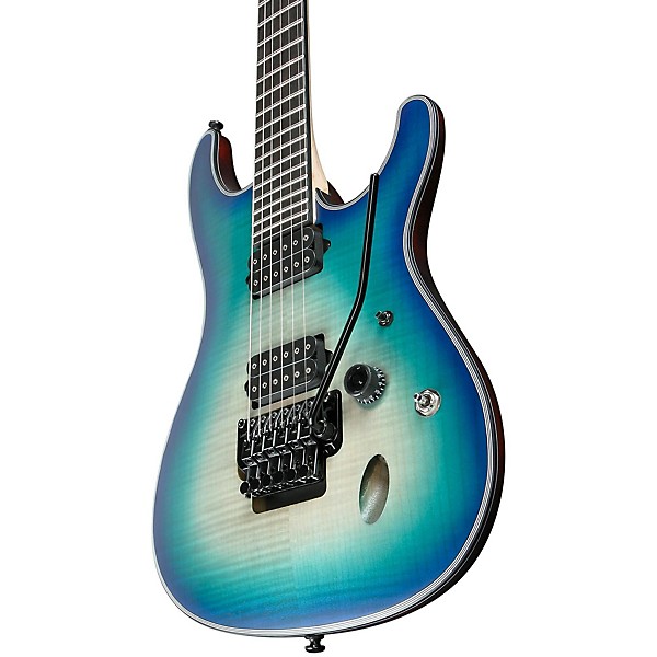 Ibanez S Iron Label SIX6DFM Electric Guitar Blue Space Burst