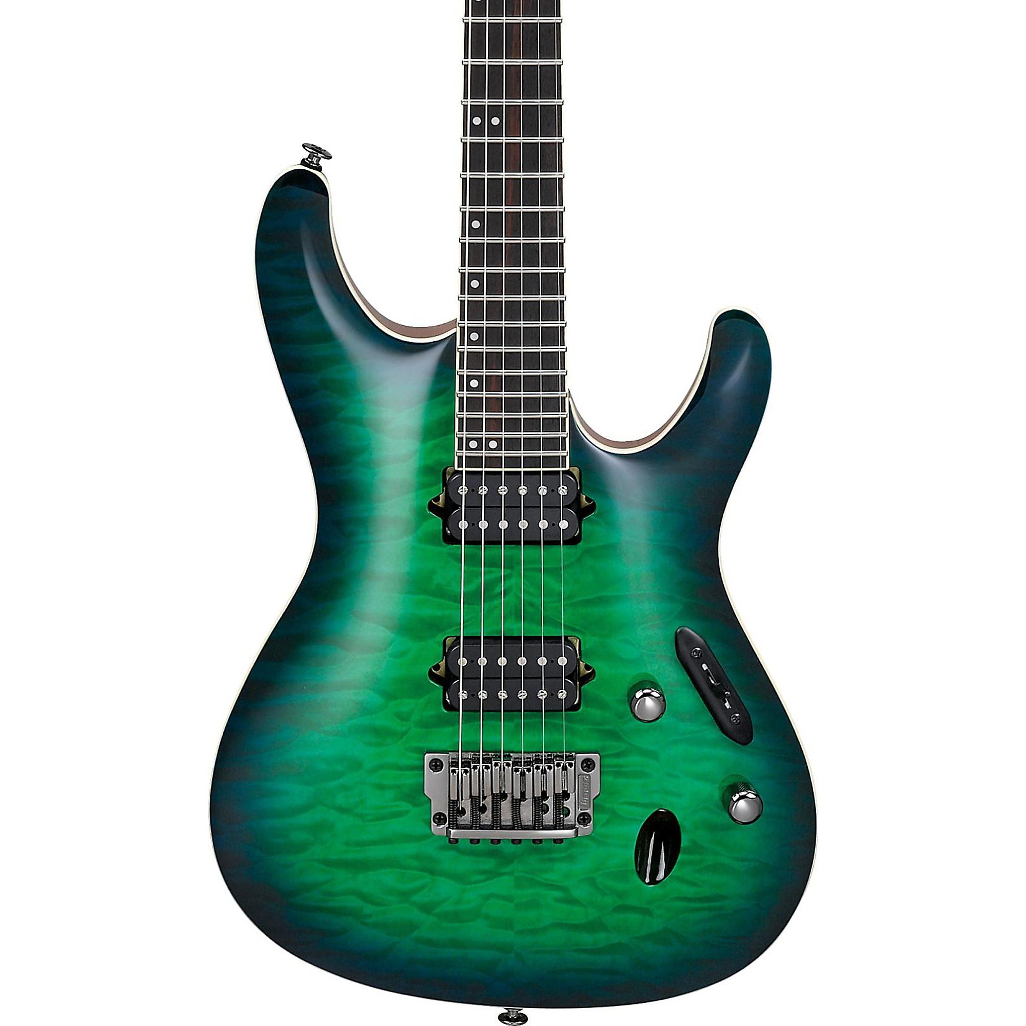 Ibanez S Prestige S6521Q Electric Guitar Surreal Blue Burst Gloss | Guitar  Center