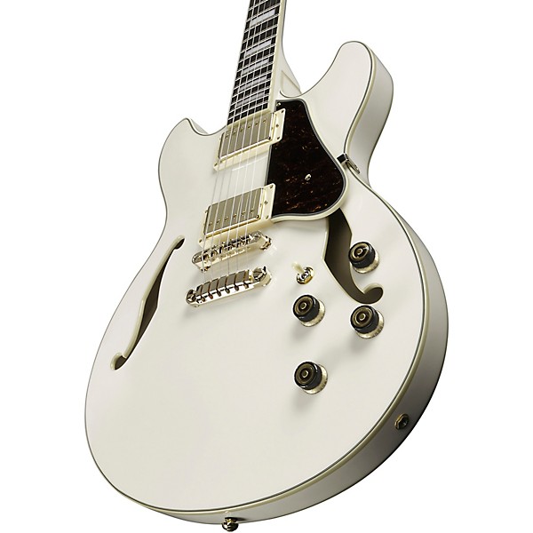 Open Box Ibanez Artcore AS73G Semi-Hollow Electric Guitar Level 2 Ivory 190839726995