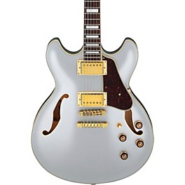 Ibanez Artcore AS73G Semi-Hollow Electric Guitar Mo... Ibanez Artcore AS73G Semi-Hollow Electric Guitar Moonstone Silver Flat