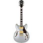 Ibanez Artcore AS73G Semi-Hollow Electric Guitar Moonstone Silver Flat