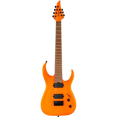 Jackson Pro Series Misha Mansoor Juggernaut Ht7fm 7-String Electric Guitar Neon Orange for sale