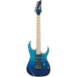 Clearance Ibanez RG Premium 6-string Electric Guitar w/Case Blue Reef Gradation