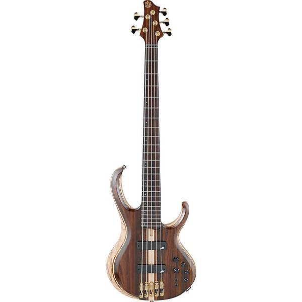 Ibanez BTB1805 5-String Electric Bass Guitar Low Gloss Natural