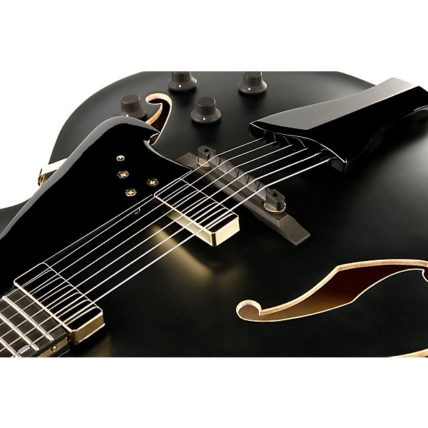 Ibanez AFC Contemporary Archtop Electric Guitar Flat Black