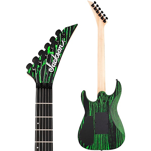 Jackson Pro Series Dinky DK3 Electric Guitar Green Glow