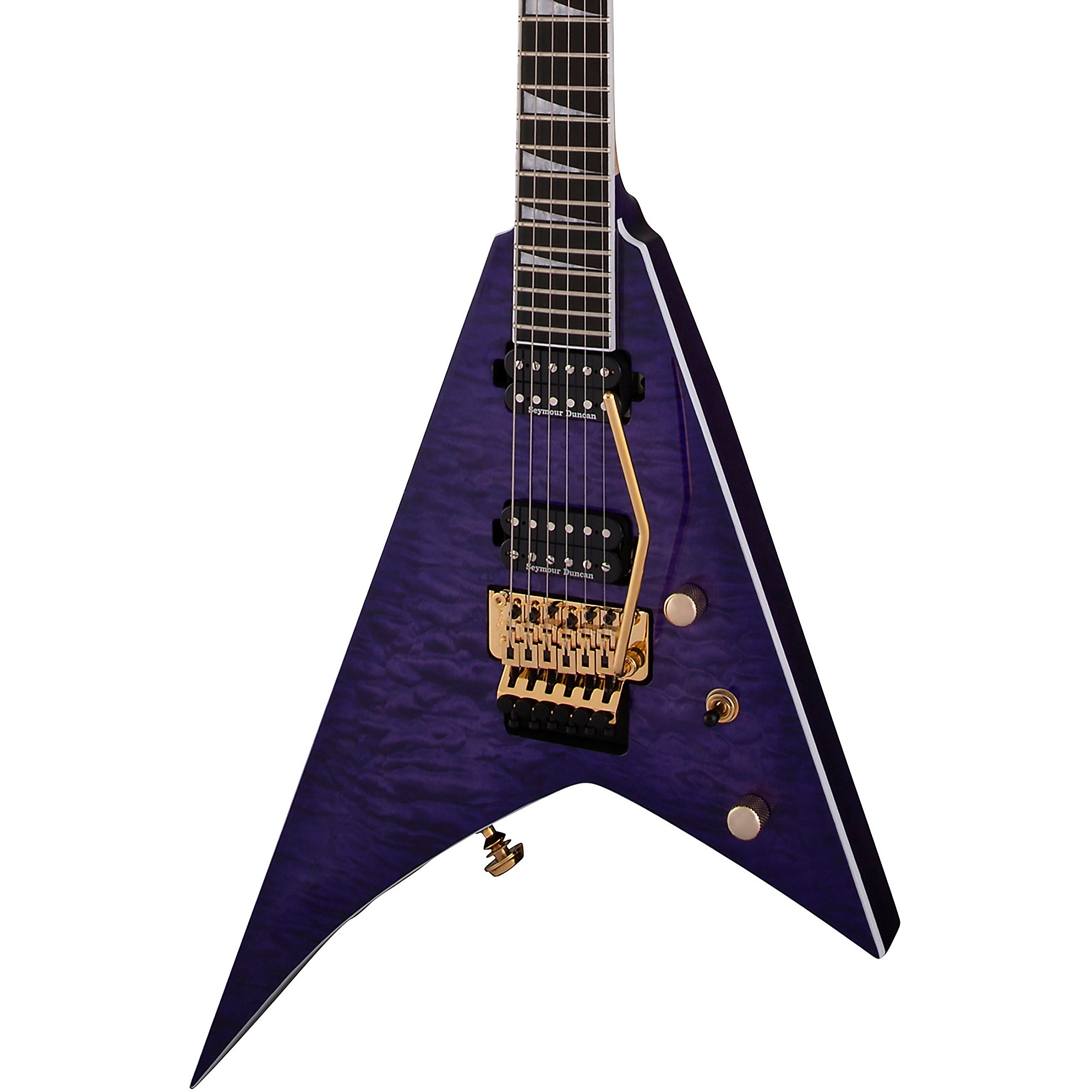 Jackson Pro Series Rhoads RR24 Electric Guitar Transparent Purple