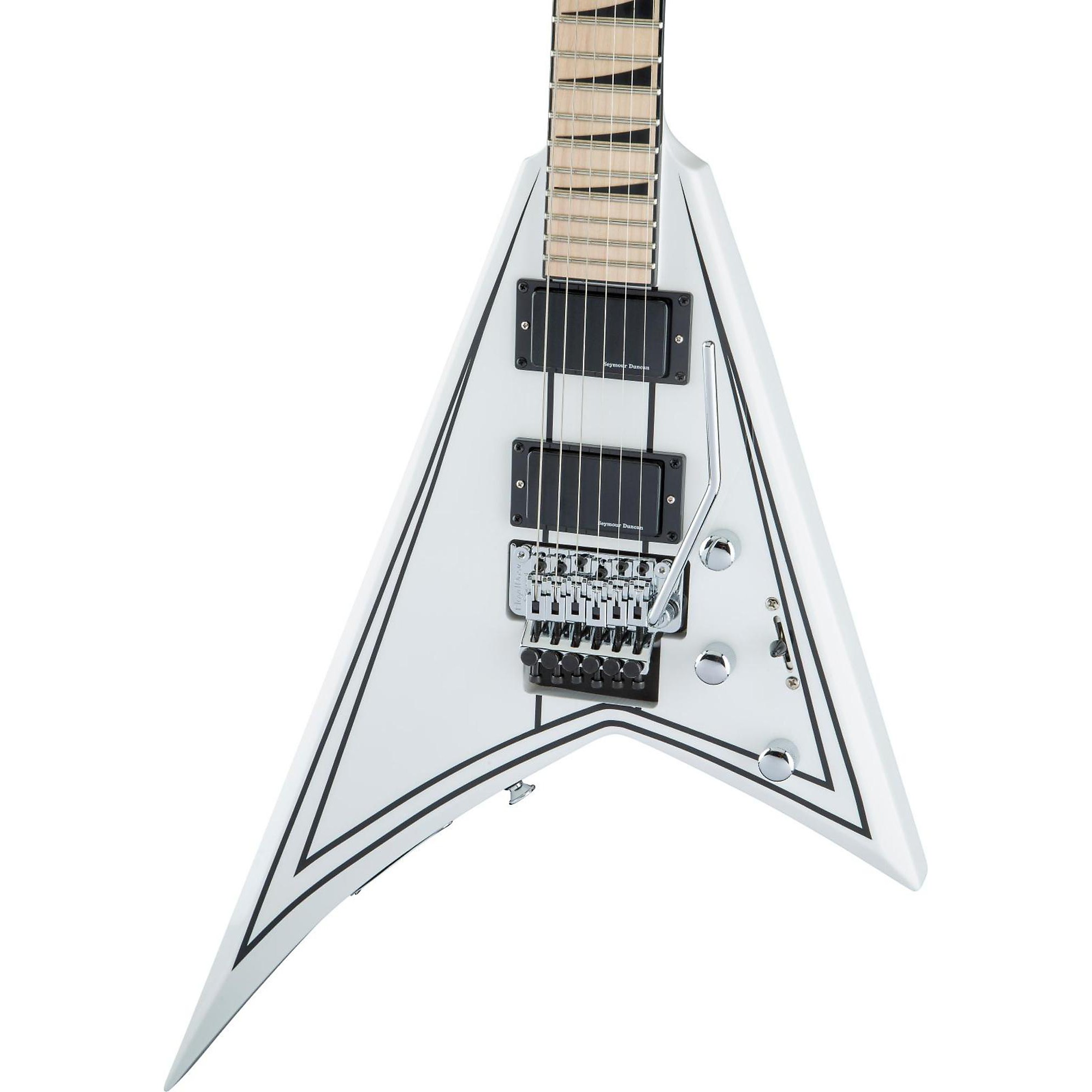 美品　Jackson X Series Rhoads RRX24 Jackson X Series Rhoads RRX24 - Black with Neon Pink Bevels