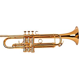 Open Box Adams A5 Selected Series Professional Bb Trumpet Level 2 Gold Lacquer 194744426575