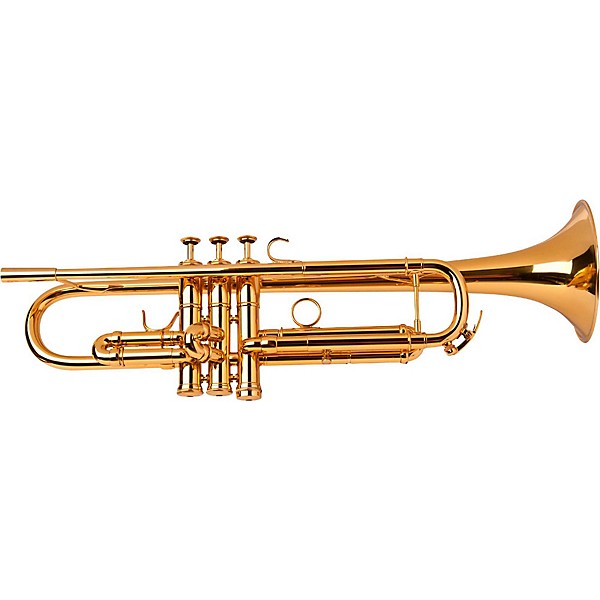 Open Box Adams A5 Selected Series Professional Bb Trumpet Level 2 Gold Lacquer 190839623997