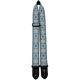 Perri's The Hope Collection by Sele... Perri's The Hope Collection by Selena 2" Jacquard Guitar Strap Turquoise Blossom 2 in.