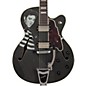 D'Angelico Excel Series Special Edition Edition Elvis Presley 175 Hollowbody Electric Guitar with Bigsby B-30 Black thumbnail