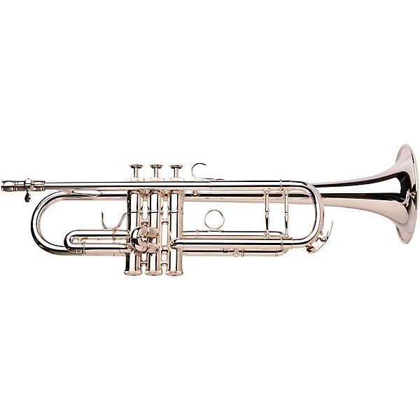 Open Box Adams A2 Selected Series Professional Bb Trumpet Level 2 Silver plated 888366012055