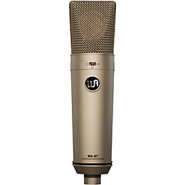 Open Box Warm Audio WA-87 Vintage-Style Condenser Microphone Level 2 Nickel 190839212696