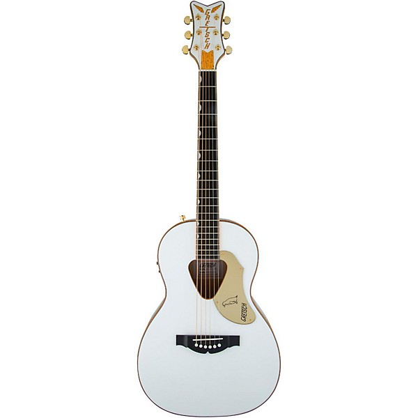 Open Box Gretsch Guitars G5021WPE Rancher Penguin Parlor Acoustic/Electric Level 1 White