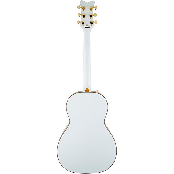 Open Box Gretsch Guitars G5021WPE Rancher Penguin Parlor Acoustic/Electric Level 1 White