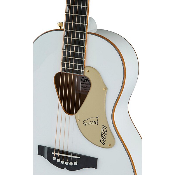 Gretsch Guitars G5021WPE Rancher Penguin Parlor Acoustic-Electric Guitar White