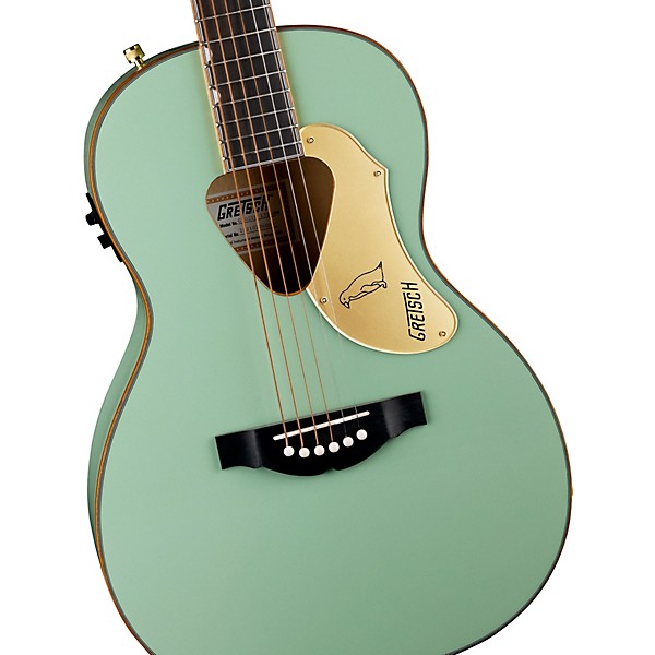 Gretsch Guitars G5021WPE Rancher Penguin Parlor Acoustic-Electric Guitar Mint Metallic