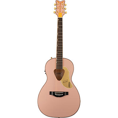 Gretsch Guitars G5021wpe Rancher Penguin Parlor Acoustic-Electric Guitar Shell Pink for sale