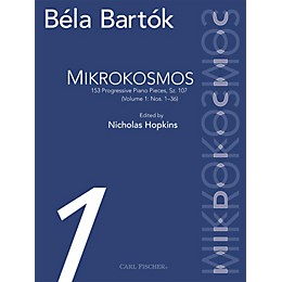 Carl Fischer Mikrokosmos - 153 Progressive Piano Pieces Sz. 107 - Vol. I (1-36)
