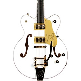 Gretsch Guitars G6636T Players Edition Falcon Center Block Bigsby Semi-Hollow Electric Guitar White