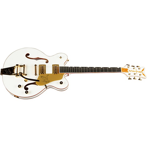 Gretsch Guitars G6636T Players Edition Falcon Center Block Bigsby Semi-Hollow Electric Guitar White