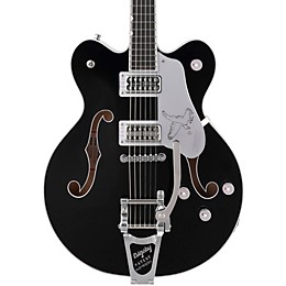 Gretsch Guitars G6636T Players Edition Falcon Center Block Bigsby Semi-Hollow Electric Guitar Gloss Black