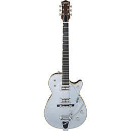 Gretsch Guitars CaseG6129T-59 Vintage Select 59 Silver Jet with Bigsby Silver Sparkle