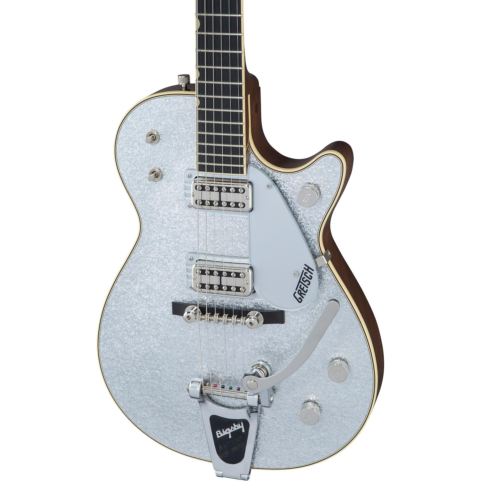 Platinum Gretsch Guitars CaseG6129T-59 Vintage Select 59 Silver