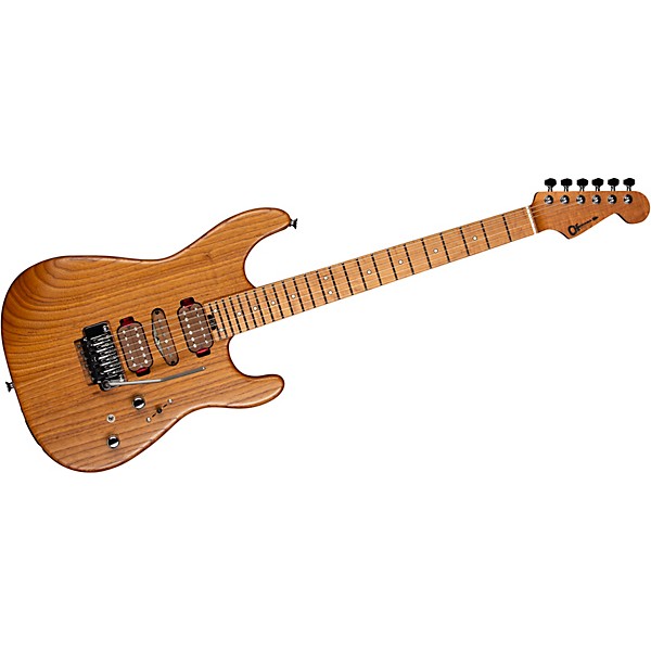 Open Box Charvel Guthrie Govan Signature HSH Caramelized Ash Electric Guitar Level 2 Natural 197881166885