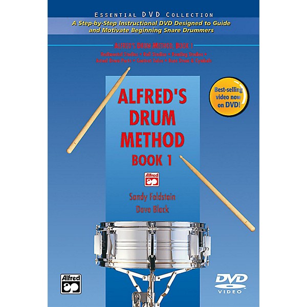 Alfred Alfred's Drum Method Book 1 DVD