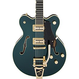 Gretsch Guitars G6609TG Players Edition Broadkaster Center Block with String-Thru Bigsby and Gold Hardware Cadillac Green